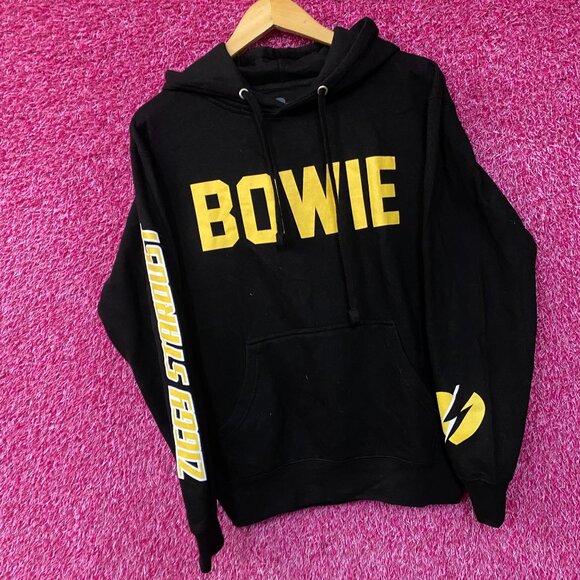 David Bowie Ziggy Stardust Rock Band Hoodie Medium - Picture 2 of 3